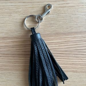 Alice Noon Leather Tassel Key Chain